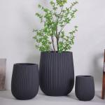 Small Outdoor Planters and Indoor Flowers Vase Home Decor Concrete Pots with Drainage for Desktop/Garden Design Pack Boxes for sale