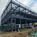 Custom Prefabricated Steel Structure Building Multi Storey Structural Steel Construction for sale