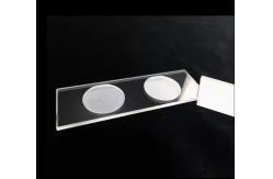 China Transparent Clear JGS1 Quartz Glass Plate For UV And Heat Resistant Substrate supplier