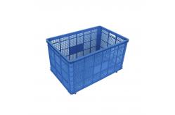 China Plastic Stackable Nestable Crates OEM Eco Friendly Strong Loading Capacity supplier