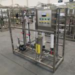 2000LPH Industrial Water Ultrafiltration System Reliable Operation 380V 1.5Kw for sale