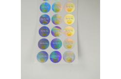 China VMPET MOPP Holographic Adhesive Private Stickers For Boxes supplier
