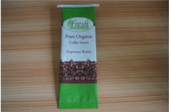 China Matt Aluminum Foil Side Gusset Foil Pouch Packaging Quad Seal Packaging Bag supplier