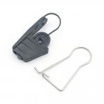 Outdoor FTTH Cable Tension Clamp Tension Wire Clamp Nylon UV Resistance for sale