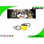25000lux Waterproof Rechargeable Mining Cap Lamp 348lum For Underground Coal Mining