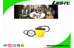 China 25000lux Waterproof Rechargeable Mining Cap Lamp 348lum For Underground Coal Mining supplier