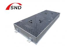 China En124 D400 Ductile Iron Access Cover Double Triangle With Accessories supplier