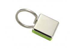 China Hook Zinc Alloy Metal Keychain Holder Snap Anti Rust Engraved Metal Keyrings supplier