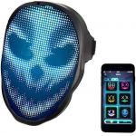 APP Controlled Smart Shifting LED Face Mask Customized Pattern Upload Pictures for sale