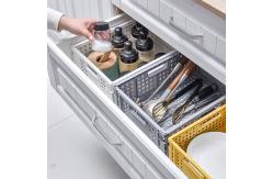 China Drainable Practical Folding Plastic Crates Kitchen Use Stackable Collapsible supplier