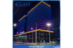 China Transparent Outdoor LED Tube IP65 Waterproof For Building Facade supplier