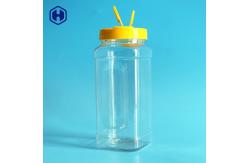 China Square Cloves Empty Spice Bottles Plastic Non Spill Long Life Span supplier