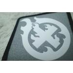 Custom Silver Reflective Screen Printing Label , Soft TPU Patch For Garment for sale