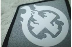 China Custom Silver Reflective Screen Printing Label , Soft TPU Patch For Garment supplier