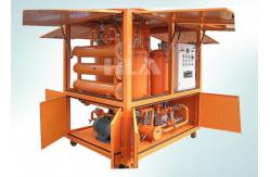China Vacuum Transformer Mobile Oil Treatment Plant / Insulating Oil Portable Oil Purifier supplier