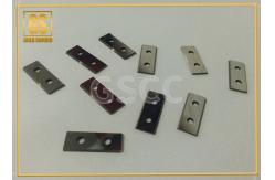 China Double Holes Carbide Scraper Blade Rectangle Shaped Good Toughness supplier