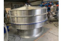 China Custom 316L/304 Stainless Steel Powder Particle Rotary Vibrating Screen supplier