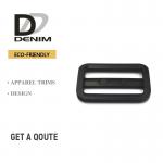 Polyacetal Loop & Buckle For Garment Standard Multi - Purpose 3 - Bar Adjuster