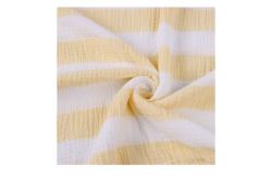 China Anti Bacterial Open Weave Muslin Fabric , Muslin Quilt Fabric 90-120gsm Comfortable supplier