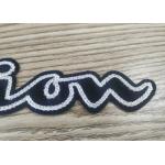 Custom  iron-on or sew-on letters towel patches embroidery chenille patches