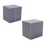 Anthracite Solar Wall Sconce Cube Solar Outdoor Light Fixtures for sale
