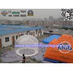 Double Layer 4 M Diameter Inflatable Outdoor Bubble Tent / Clear Dome Tent