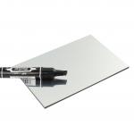 ISO Waterproof Silver Mirror ACP Sheet , Antiwear Aluminium Composite Mirror Sheet for sale