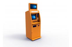 China Dual Screen Digital Photo Printing Kiosk With OMR Scanner Coin Acceptor supplier