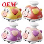 Kids Custom Plastic Toy / Pvc Push And Go Car Toy Durable Safe for sale