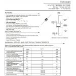 Photovoltaic junction box diode 15SQ045 solar bypass diode