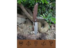 China LUOKE Folding knife Walnut handle supplier