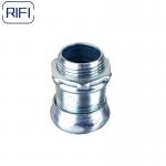 Steel EMT Conduit Connector Coupling Electrical Cable Compression Type for sale