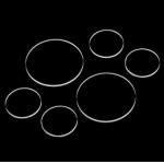 Round Ultra Thin UV Fused Quartz Plates for Lab Research