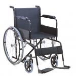 1.2mm Tube Black Stainless Steel Transport Chair GT-875 94*23*89cm for sale