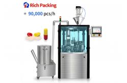 China 5.5KW Automatic Capsule Filling Machine With PLC Control System supplier