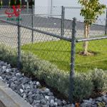 Anping Xinlong electric galvanized or hot dipped galvanized/PVC chain link fence for sale