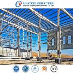 Prefabricated Metal Building Light Steel Structure Office Warehouse For Customization for sale
