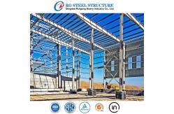 China Prefabricated Metal Building Light Steel Structure Office Warehouse For Customization supplier