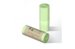 China AS4736 Compostable Bin Liners Grocery Bags Square Drawstring supplier