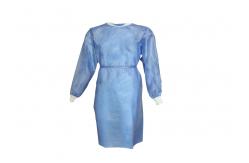 China AAMI Waterproof Disposable Medical Clothing With Hook Loop supplier
