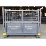 Custom Steel Mesh Stillage Cage Container Manufacturers 69kg Weight for sale