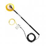 Yellow Photovoltaic Solar Panel Cleaning Brush With Motor Double Disc for sale