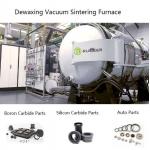 Vacuum sintering furnace with heat insulation materials for sale