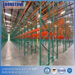 Convenient Installation Teardrop Pallet Racking System For Warehouse Storage for sale