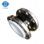 Round SS304 Flange EPDM Ptfe Lined Rubber Expansion Joint China For Concrete