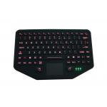Membrane Switch Backlit Usb Silicone Rubber Keyboard Integrated Touchpad for sale