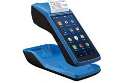 China Barway Android System Scanner Touch Screen Handheld Pos Terminal Machine with Printer supplier