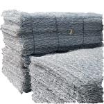 Hexagonal Woven Mesh Gabion Cages And Baskets Machine Weaving 80x100mm Hole 2.7mm for sale