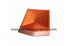 China Orange Self Seal Padded Kraft Bubble Mailer Envelopes supplier
