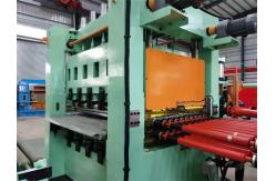 China Home Appliance Sheet Flying Cut To Length Line For PPGI Steel Coil supplier